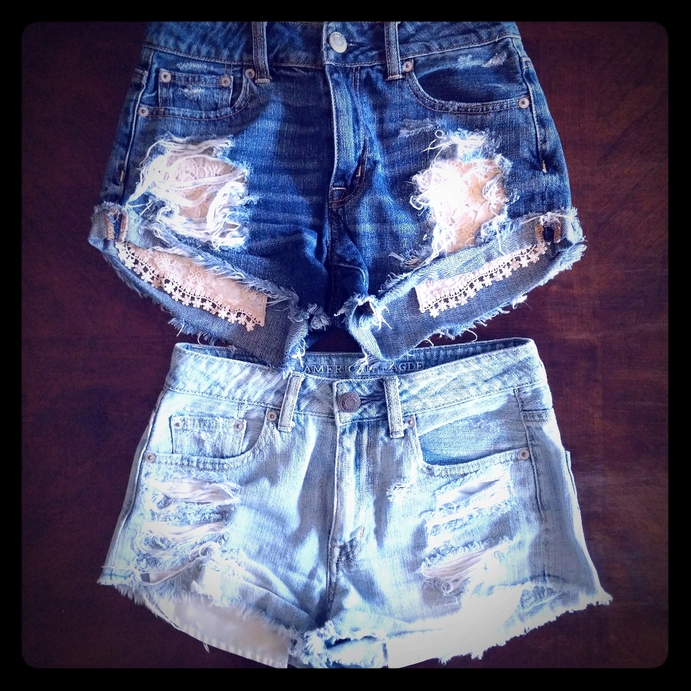 American Eagle High Waisted Shorts